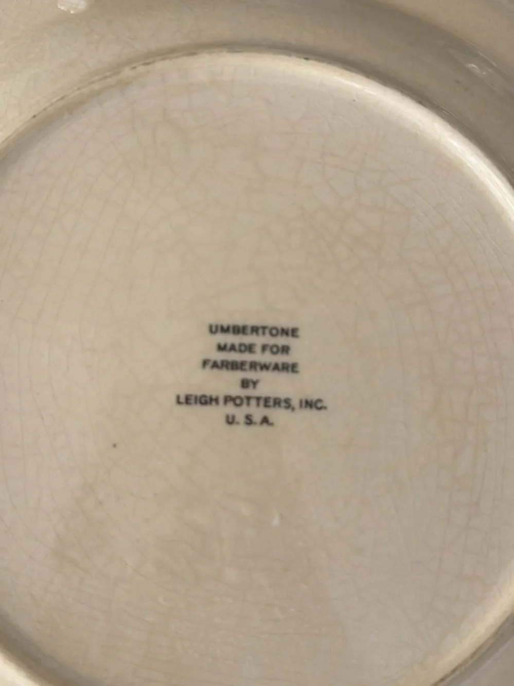 Farberware Cream Dinner Plate with Multicolor Floral Accents